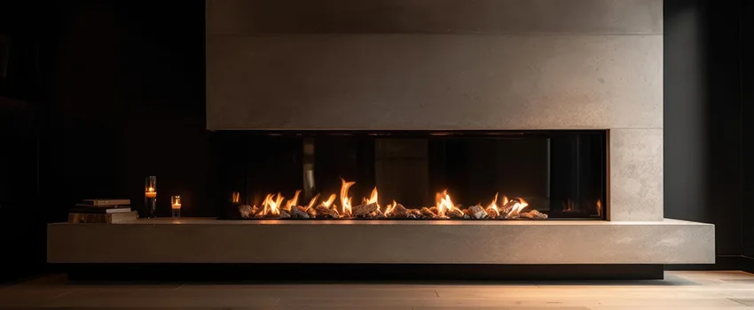 Gas Fireplace Ember Bed Design Services in Merritt Island, Florida
