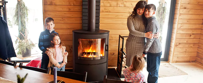 Morso Cast Iron Fireplace Insert Installation in Merritt Island, Florida