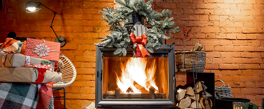 Travis Industries Linear Gas Fireplace Installation in Merritt Island, Florida