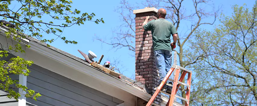 Vinyl and PVC Chimney Flashing Installation in Merritt Island, FL